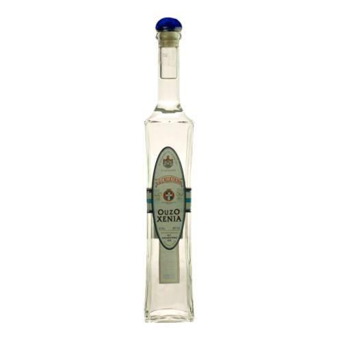 Greek ouzo displaying sweetness and anise character and is good as a digestive aid.