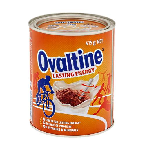 Ovaltine Powder - Ovaltine Powder Ovaltine is a brand of milk flavoring product made with malt extract sugar and also cocoa.