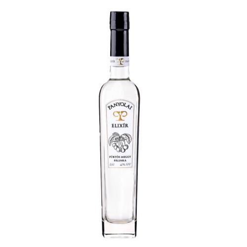 Palinka Cherry Panyolai - Panyolai Cherry Palinka is made from szatmar sour cherry with a clean clear look at deep strong flavor.