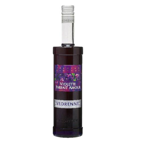 Parfait Amour Vedrenne - Vedrenne Parfait Amour is used to create many popular cocktails to which it adds its unique colour and fascinating flavour. This exotic fluorescent violet citrus oil based liqueur is sweet scented.