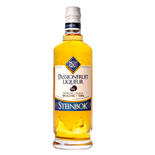 Steinbok passionfruit liqueur is laced with the rich taste of passionfruit juice.