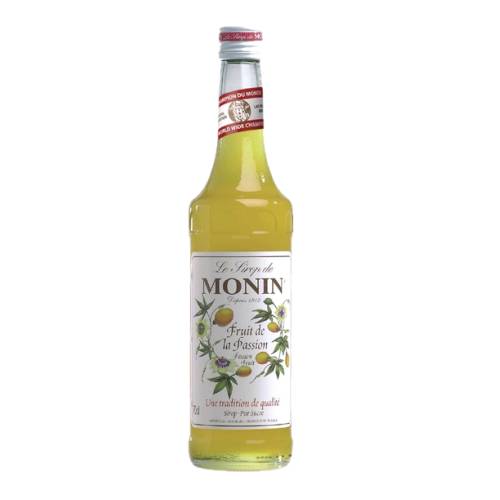 Monin Passion Fruit syrup.