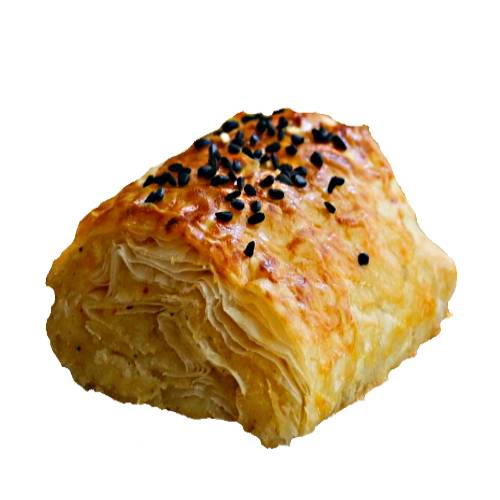 Pastry Borek - Borek Pastry or burek is made of a thin flaky dough such as filo with a variety of fillings such as meat cheese spinach or potatoes.