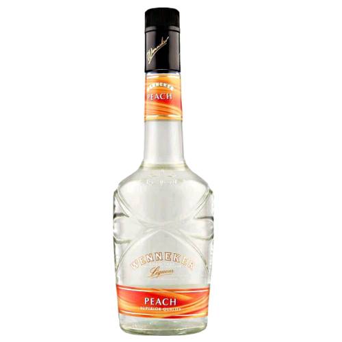 Wenneker peach liqueur is a clear and extremely refreshing liqueur and with its velvet smooth peach taste.