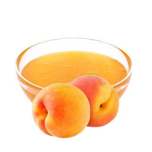 Peach pulp is peach cut and mashed into small pices.