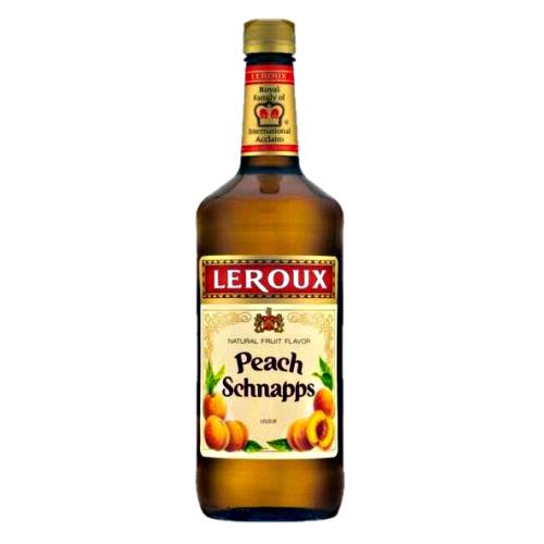 Leroux Peach Schnapps is a low alcohol liqueur that is filled with sweet ripe peach flavor.