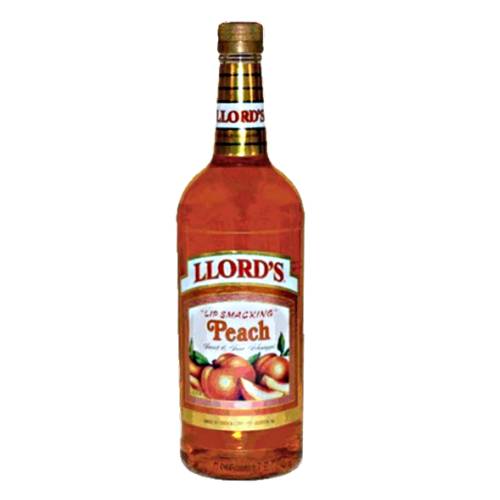 Llords peach schnapps made by Black Prince Distillery services multiple United States wholesale liquor distributors and was the first company to produce a full line of low proof cordials known as Llords.