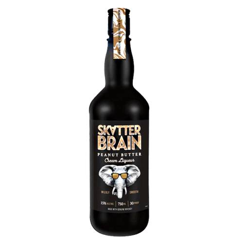 Skatterbrain peanut cream liqueur combines whisky with smooth and rich peanut butter cream for a tasty.