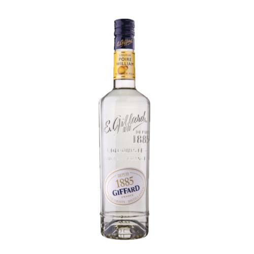 Pear Liqueur Giffard - Giffard Pear William classic liqueur is made with distillates of Pear William Eau de vie. Intense honey and gentle pepper heat well balanced between the perfume like sweetness.
