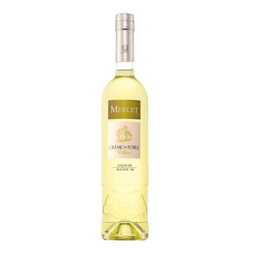 Pear Liqueur Merlet - Merlet Pear Liqueur also called Creme de Poire William is made with a very characteristic and uniquely aromatic variety. The Merlets source their fruits from partner producers in Val de Loire to guarantee consistent quality.