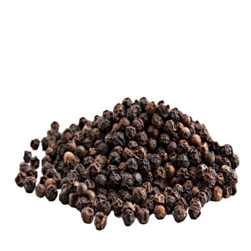 Black pepper is a flowering vine in the family Piperaceae cultivated for its fruit known as a peppercorn which is usually dried and used as a spice and seasoning.