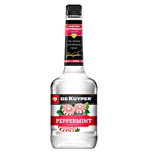 Peppermint Liqueur DeKuyper - DeKuyper Peppermint Liqueur Creme de Menthe has a dazzling taste of crisp mint for ultimate freshness and sweetness and lemon oils.