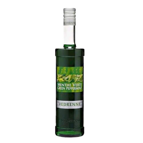 Vedrenne green peppermint liqueur is a french mint liqueur produced by Vedrenne.