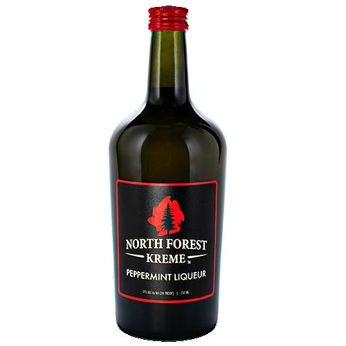 North Forest Peppermint Liqueur is a full mentha spirit with shap mint taste.