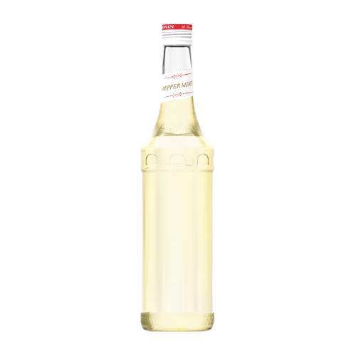 Peppermint Syrup - Peppermint leaf flavor syrup made with peppermint leaves and sugar.