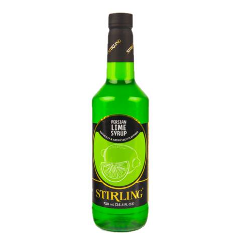 Syrup made from persian lime sugar and water all boiled into a thick syrup.