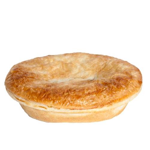 Pie Chicken Mushroom - Chicken Mushroom Pie is made by cooking chicken and frying mushrroms in a white sace then baked in a crusty pastry with a top and in a small size.