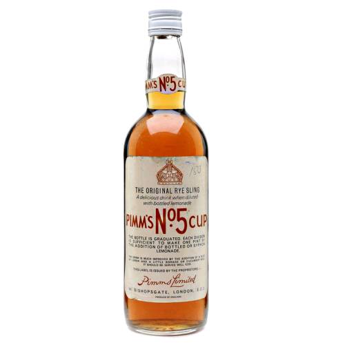 Pimms No5 - Pimms No5 is based on rye whiskymade for the Canadian market.