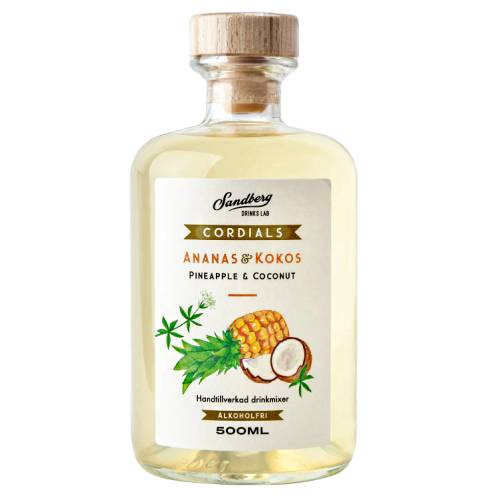 Pineapple Syrup Ananas - Ananas Pineapple Syrup is a sweet pineapple cordial with a light yellow color and strong pineapple smell.