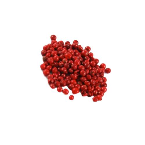 Pink Peppercorns - Peppercorns with a pink color.