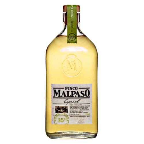 Pisco Malpaso - Malpaso Pisco is made from ripe white fruit and hints of vanilla explosion eucalyptus sweet anise and spices.
