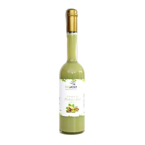 Pistachio Liqueur Dosicily - Dosicily Pistachio Liqueur is a creamy thick full pistachio nut flavour and product of Sicily.