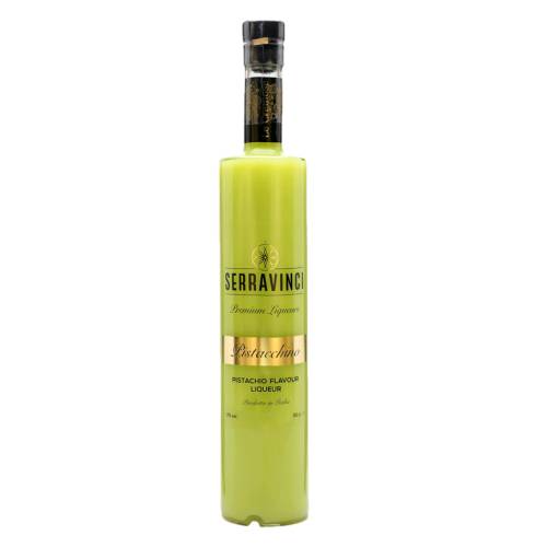 Pistachio Liqueur Serravinci - Serravinci Pistachio Liqueur is a creamy green pistachio liqueur made by Serravincis Pistacchino.