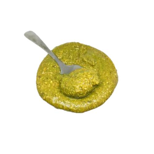 Pistachio Pulp - Pistachio made into a fine smooth pulp or paste.