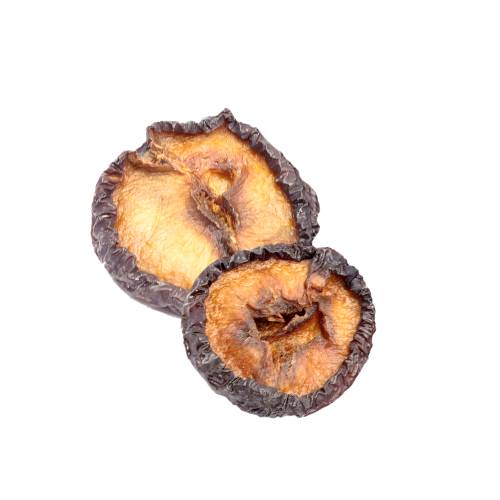 Dried plum also called a prune that are sun dried or dehydrate with a soft texture.