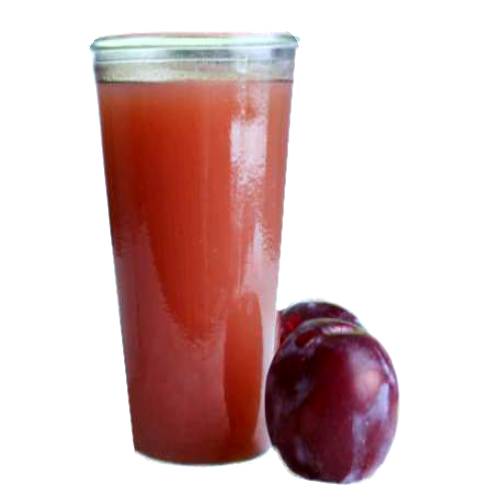 Juice with the flavour of plum.