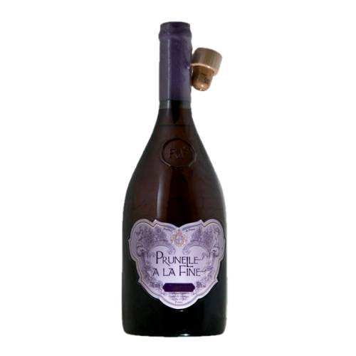 Prunelle plum liqueur is a light green liqueur made from plums also called Creme de Mirabelle or slivovitz.
