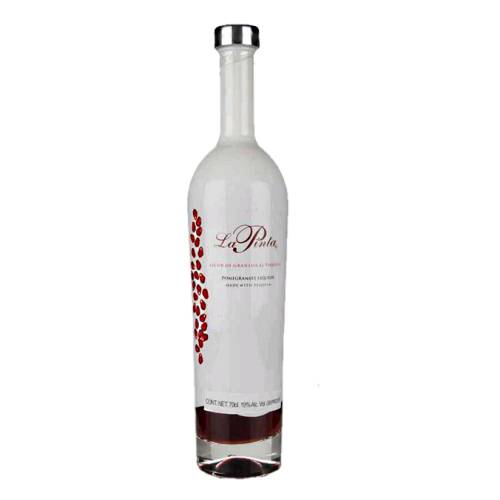 La Pinta pomegranate liqueur with touches of earthy agave.