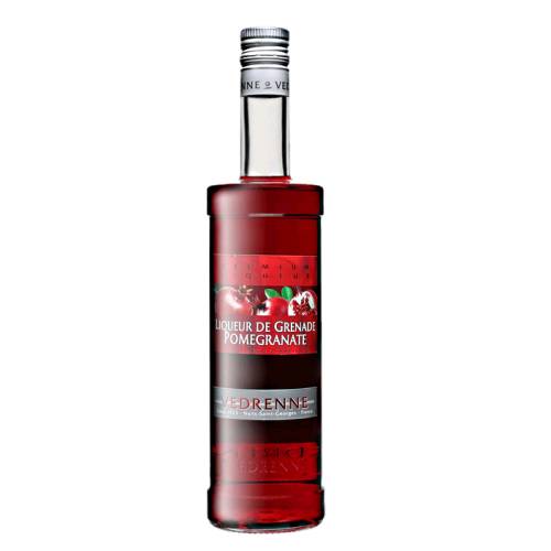 Pomegranate Liqueur Vedrenne - Vedrenne pomegranate liqueur with great balance of fruit with a touch of acidity and a pleasant fresh cherry finish.