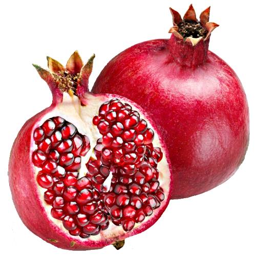 Pomegranate is a fruit bearing deciduous shrub or small tree in the family Lythraceae.