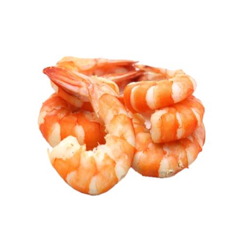 Prawns Cooked - Prawns cooked in salted water.