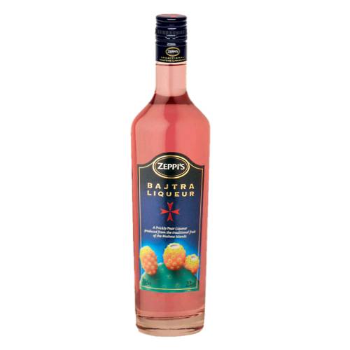 Zeppis Prickly Pear Liqueur made from cactus pear pulp consists of 85 per cent water 15 per cent carbohydrates Vitamin C glucose and fructose.