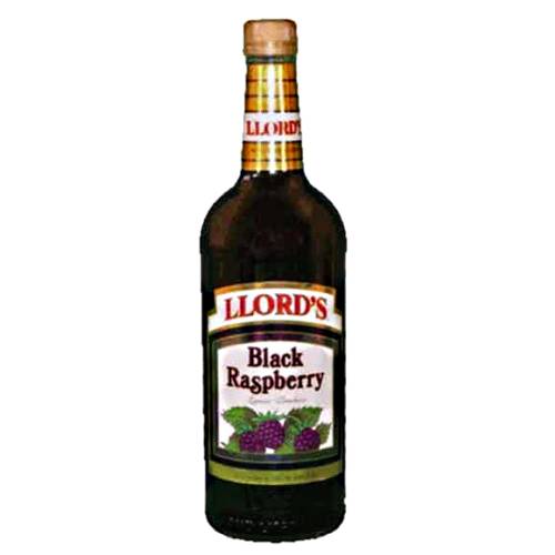 Llords black raspberry liqueur.