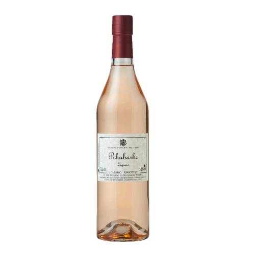 Rhubarb Liqueur Briottet - Rhubarb Liqueur delicious rhubarb flavoured liqueur is made by macerating green rhubarb in spirit for two months. The colour is attained naturally and no dyes are used.