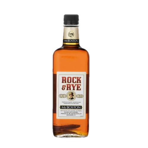 Rock and Rye - Rock And Rye is a term for a bottled liqueur or mixed cocktail composed of rye whiskey and rock candy.