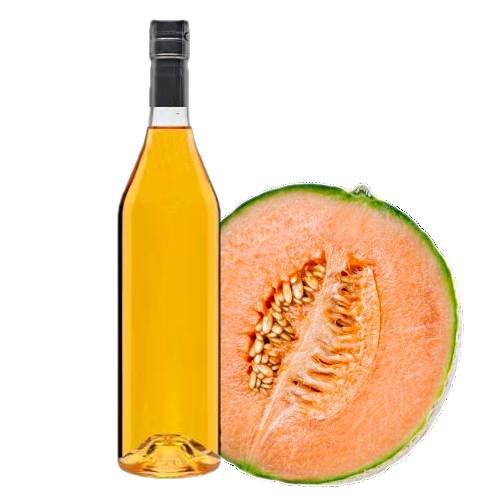 Rockmelon Liqueur - Cantaloupe Liqueur made with rockmelon also called cantaloupe liqueur.