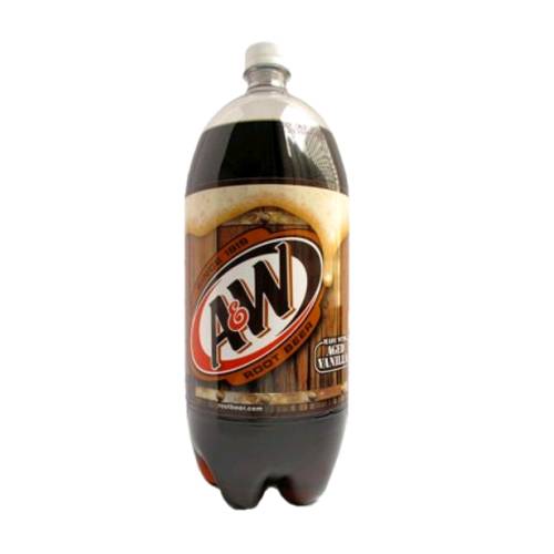 Root Beer Soda A and W - A and W root beer is soda made using the sassafras tree and come naturally and is carbonated.