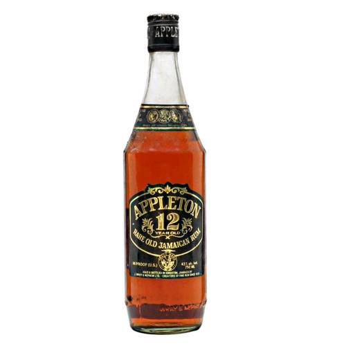 Rum Appleton Estate 12year - Appleton Estate 12 Year is a 1980s bottling of Appletons 12 year old dark golden rum.