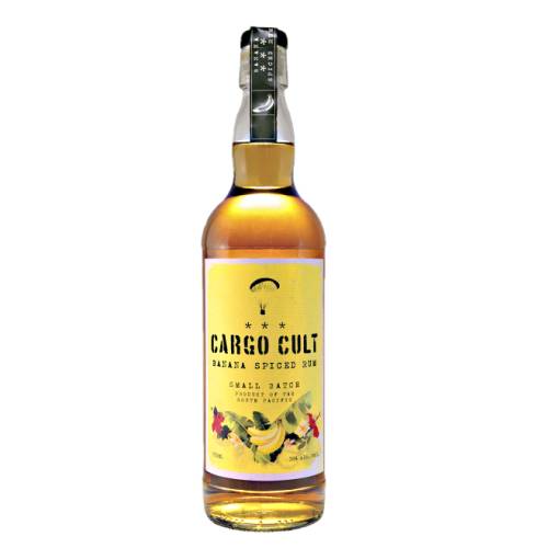 Rum Banana Cargo Cult - Cargo Cult banana spiced rum is made with real bananas and no artificial flavours and is crafted in small numbered batches from hand selected rums from the South Pacific and spiced and infused in with real banana and spices.