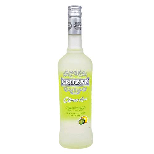 Rum Citrus Cruzan - Cruzan citrus rum is a with rum with light citrus flavour.