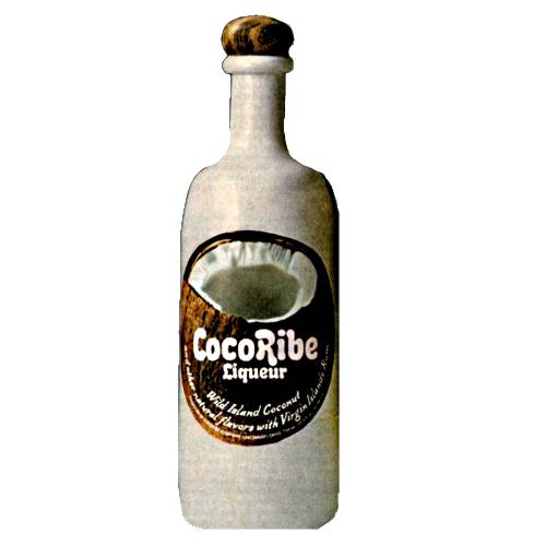 Rum Coconut Coco Ribe - Coco Ribe coconut rum is a sweet alcohol with a light coconut flavour.