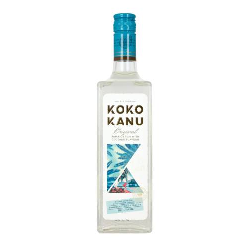 Rum Coconut Koko Kanu - Koko Kanu coconut rum is a beverage distilled alcoholic and made from sugarcane and coconut flavour.