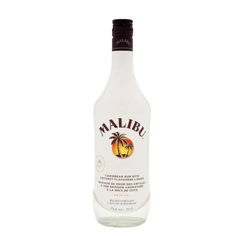 Rum Coconut Malibu - Malibu is a coconut flavoured liqueur made with Caribbean rum.