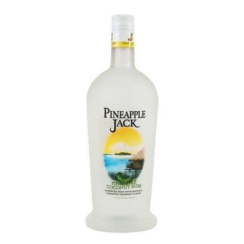 Rum Coconut Pineapple Jack - Pineapple Jack coconut rum is distilled alcoholic and made from sugarcane and coconut flavour.