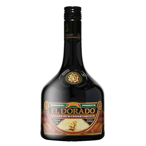 El Dorado rum cream with spice rum and toffee with creamy texture with seductive roundness and extremely smooth flow across the palate.