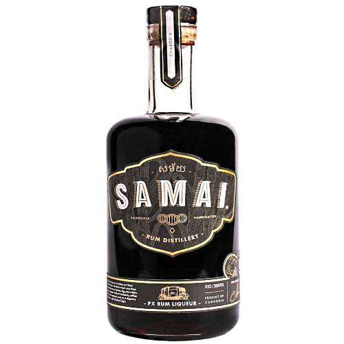 Rum Dark Samai - Samai Dark Rum is a dark rum and aged for four years in sherry oak barrels and ‍distilled in traditional copper pot stills.
